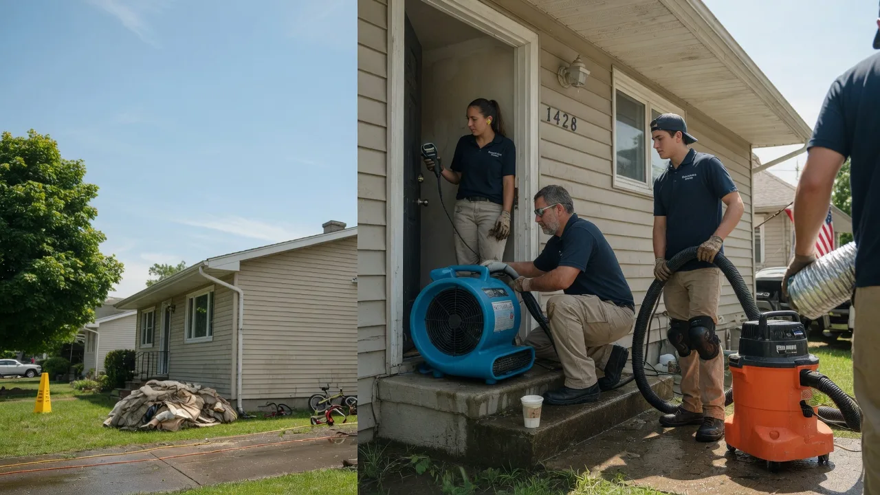 Water Damage Restoration in Chambersville, PA near me